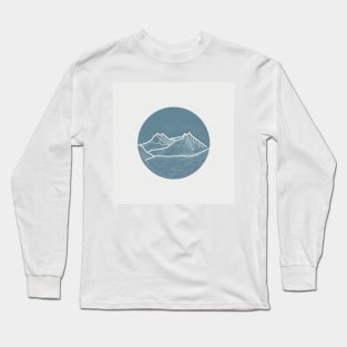 Abstract Mountains Long Sleeve T-Shirt